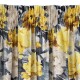 ArtFir Závěs VENICE P | žluté květy 140 x 270 cm - thumb (4)