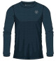 Pánské tričko Virtus  Joker Melange LS Tee Blue S - thumb (0)