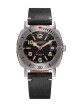 Nivada Grenchen Depthmaster Numerals Black - Black Leather - thumb (0)