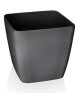 Flower Lover Obal na květináč Quadrato Easy antracit, 34 cm - thumb (0)