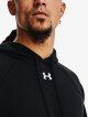 Pánská mikina Under Armour  Rival Fleece Hoodie-BLK L - thumb (2)