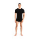 Pánské tričko Icebreaker Merino Anatomica SS Crewe Black S - thumb (3)