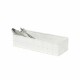 Compactor Úložný organizér do zásuvky Compactor TEX - košík L, 30 x 12 x 7 cm, bílý, L - thumb (1)
