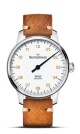 MeisterSinger N°03 38mm BM9901G - Světle hnědý vintage řemínek - thumb (3)