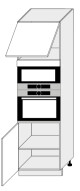 ArtExt Kuchyňská skříňka vysoká, D14 / RU / 60/207 Emporium Barva korpusu: Lava - thumb (6)