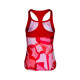 Dámské tílko BIDI BADU  Aluna Tech Tank Red/Orange S - thumb (2)