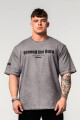 Pánské tričko Nebbia  Washed-off Heavyweight Cotton Oversized T-shirt GRIND Light Grey L - thumb (0)