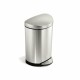 Simplehuman Pedálový půlkulatý koš 10 l, nerez - thumb (0)