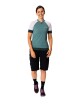 Dámský cyklistický dres VAUDE  Altissimo Q-Zip Shirt Dusty moss 38 - thumb (2)