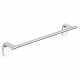 METAFORM ZE320 Zero držák ručníků 33 x 5,5 cm, stříbrná - thumb (0)