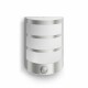 Philips Python UltraEfficient venkovní nástěnné svítidlo se senzorem LED 3,8W 2700K, stříbrná - thumb (1)