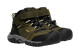 Dětská outdoorová obuv Keen Ridge Flex Mid Wp Dark Olive/Dusky Citron  US 12 (Kid) - thumb (3)