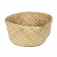 Compactor Pletený úložný košík z mořské trávy Belly, 45 x 36 cm, přírodní, L - thumb (4)