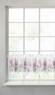 ArtFir Krátká záclona MONA P | bílá/růžová 150 x 30 cm - thumb (0)