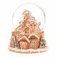 Vánoční sněžítko Perníkový sněhulák, polyresin, 9 cm - thumb (0)