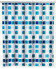 Wenko Sprchový závěs Mosaic, 180 x 200 cm - thumb (1)