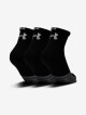 Under Armour pánské ponožky UA Heatgear Quarter 3pk-BLK - thumb (3)