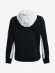 Dámská mikina Under Armour  Rival + FZ Hoodie-BLK S - thumb (3)