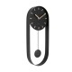 Karlsson 5822BK Designové kyvadlové nástěnné hodiny, 50 cm - thumb (1)