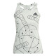 Dámské tílko adidas  Club Graphic Tank Linen Green M - thumb (0)