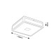 Rabalux 75031 koupelnové stropní LED svítidlo Zoya, černá - thumb (6)