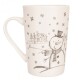 Orion Vánoční porcelánový hrnek Sněhulák, 470 ml - thumb (1)