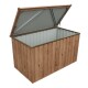 DURAMAX Zahradní úložný box 134 x 74 cm 71045 - dekor dub - thumb (3)