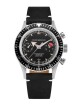 Nivada Grenchen Chronomaster Broad Arrow - Inter. Bezel - Manual - Black Leather White Stitching - thumb (0)
