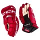 Hokejové rukavice CCM JetSpeed FT6 Pro Red/White Junior 11 palců - thumb (1)