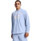 Pánská mikina Under Armour  RIVAL TERRY BIG LOGO HD Isotope Blue L - thumb (0)