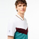 Pánské tričko Lacoste  Medvedev New York Day Polo White/Limeira XXL - thumb (5)