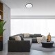 Rabalux 71128 stropní LED svítidlo Engon, 24 W, černá - thumb (5)