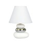 Stolní lampa Salem, bílo-stříbrná, Rabalux 4949 - thumb (0)