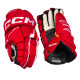 Hokejové rukavice CCM Tacks XF Red/White Junior 12 palců - thumb (2)