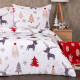 4Home Povlečení Cute reindeer mikroflanel, 140 x 200 cm, 70 x 90 cm - thumb (1)