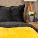 4Home Povlečení mikroflanel Stripe žlutá, 140 x 200 cm, 70 x 90 cm - thumb (3)