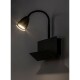 Rabalux 71089 nástěnná lampa s odkládacím prostorem Tacito, černá - thumb (4)