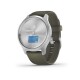 Garmin vivomove3 Style, Silver/Green Band 010-02240-21 - thumb (3)
