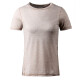 Dámské tričko Endurance  Korrl Melange S-S Tee Warm Taupe 46 - thumb (0)