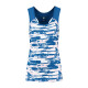 Dámské tílko K-Swiss  Hypercourt Stripe Tank Print/Classic Blue M - thumb (0)