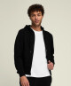 Pánská mikina Wilson  M  Team Zip Hoodie Black L - thumb (0)