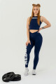 Dámské tílko Nebbia Barbell Therapy Gym Therapy Blue S - thumb (1)