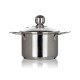 Banquet Nerezový kastrol s poklicí Piccolo, 12 cm, 0,85 l - thumb (0)