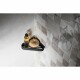 GEDY 328314 Smart rohová police do sprchy, 17 x 3 x 17 cm, černá mat  - thumb (2)