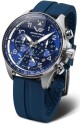 Vostok Europe Space Race Chrono Line 6S20-325A742S - Bílý silikonový řemínek - thumb (1)