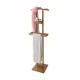 Bambusový stojan na oblečení s odkládací plochou Compactor Bamboo - 44,5 x 32 x 115 cm - thumb (4)