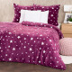4Home Povlečení mikroflanel Stars violet , 160 x 200 cm, 70 x 80 cm - thumb (3)