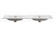 ArtCom Keramické umyvadlo FLY 140D | bílý lesk 140 cm - thumb (1)