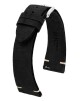 Řemínek Hirsch Serro - černý - 19 mm - L – Standardní délka (doporučujeme) - 16 mm - Stříbrná - thumb (0)