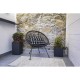 Flower Lover Samozavlažovací květináč Cubico Stone antracit, 33 cm - thumb (2)